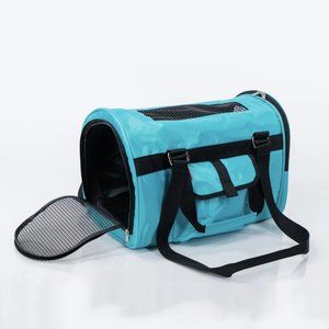 AIRLINE-APPROVED Pet Carrier (Aqua Blue) NWT